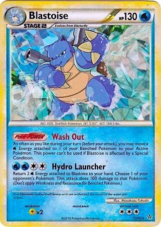 Blastoise Cracked Ice Holo