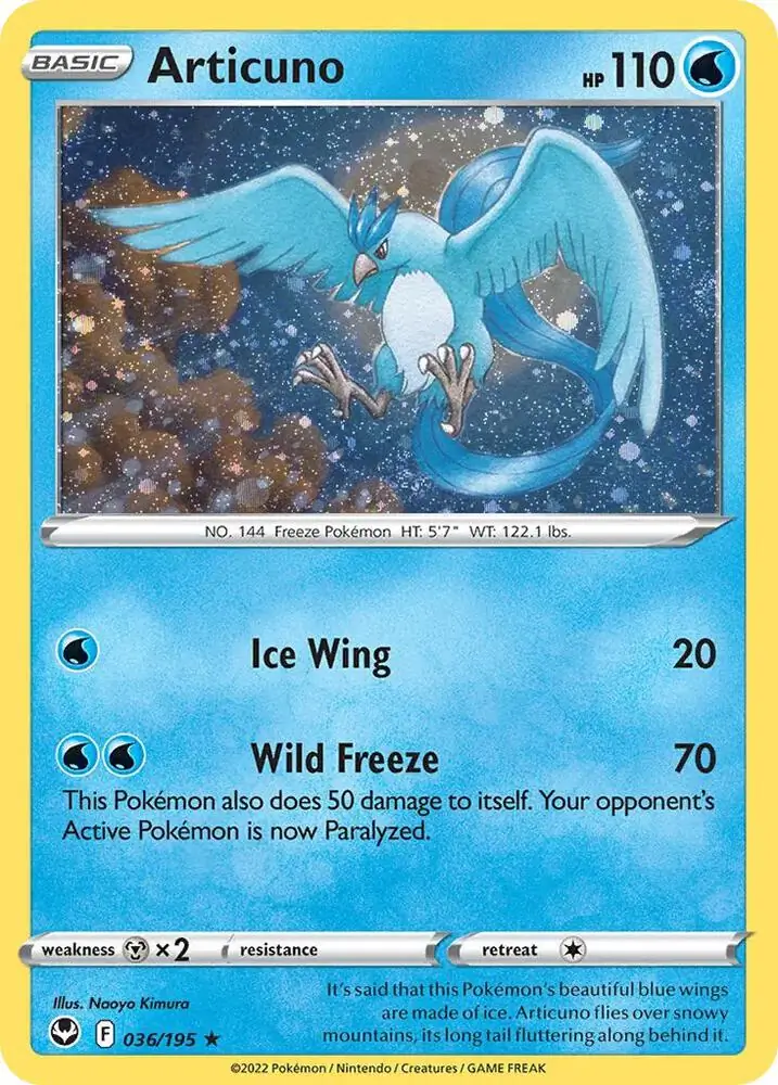Articuno Cosmos Holo