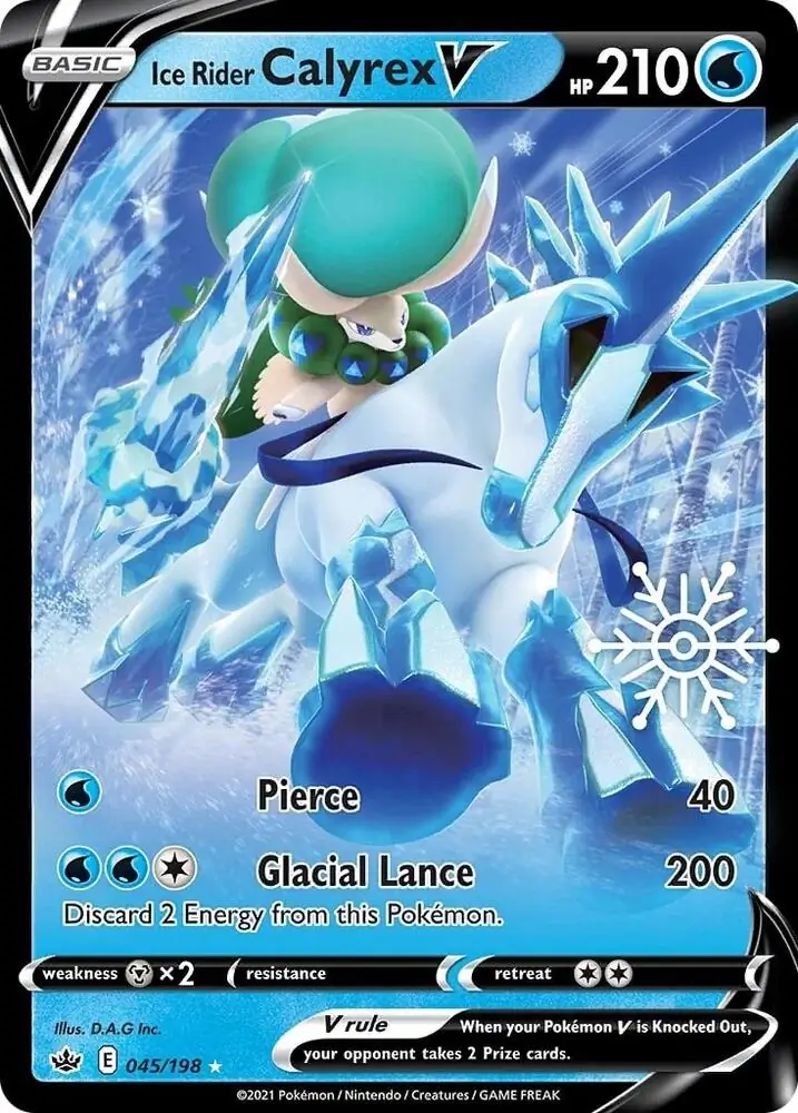 Ice Rider Calyrex V Holiday Calendar