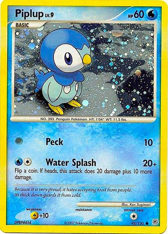 Piplup Cosmos Holo