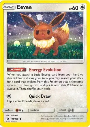 Eevee Cosmos Holo