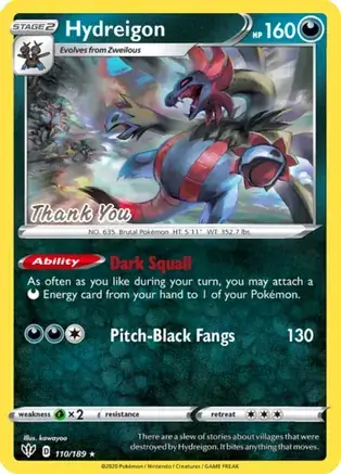 Hydreigon Thank You