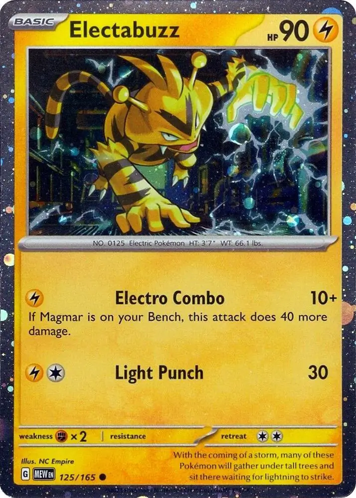 Electabuzz Cosmos Holo