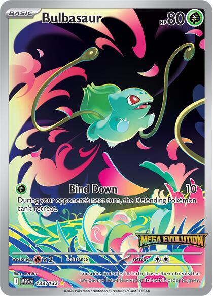 Bulbasaur Mega Evolution Stamped