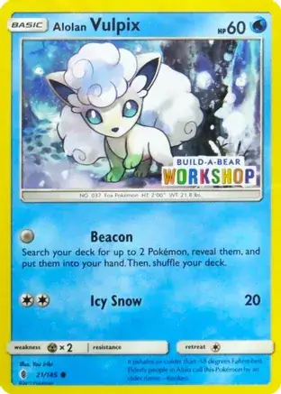 Alolan Vulpix Build-A-Bear