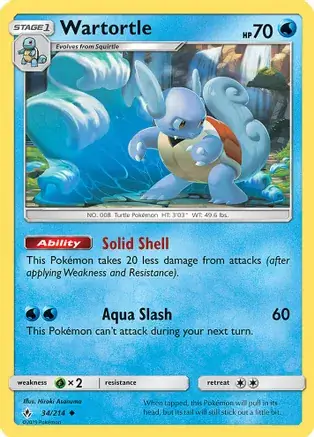 Wartortle Premium Collection Promo
