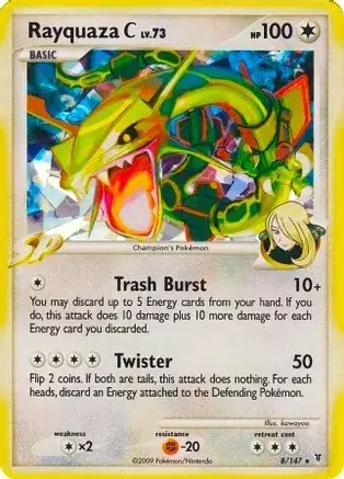 Rayquaza C Cracked Ice