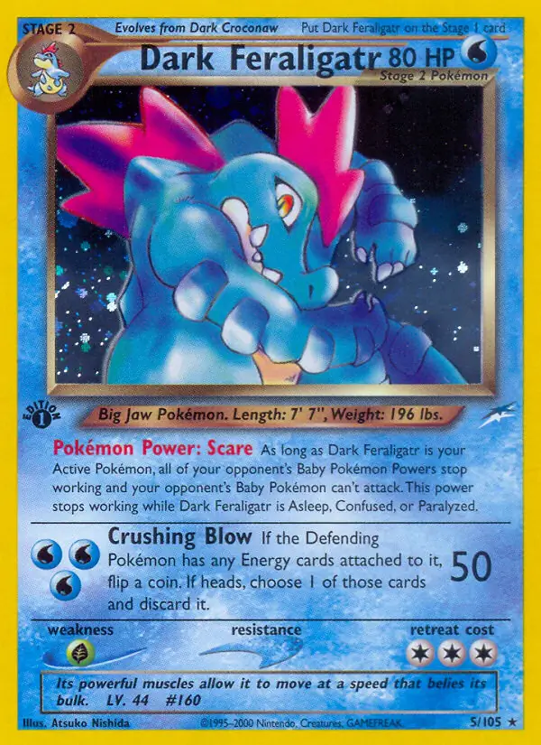Dark Feraligatr Holo