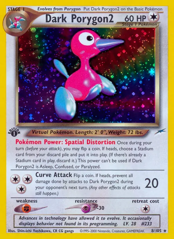 Dark Porygon2 Holo