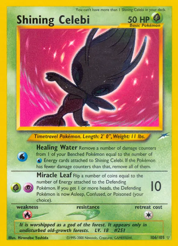 Shining Celebi Secret
