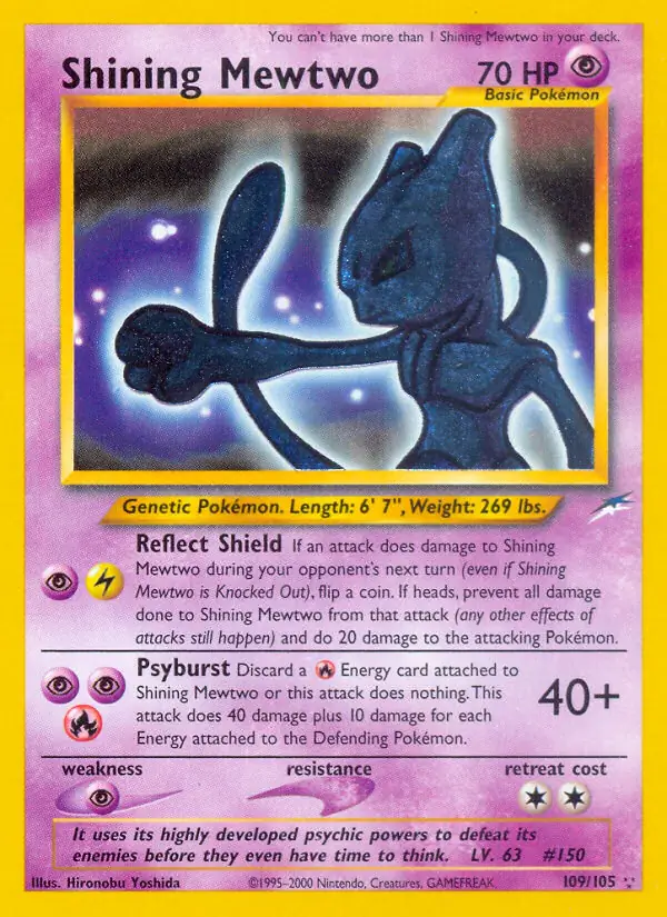Shining Mewtwo Secret