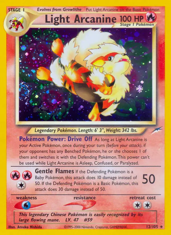 Light Arcanine Holo