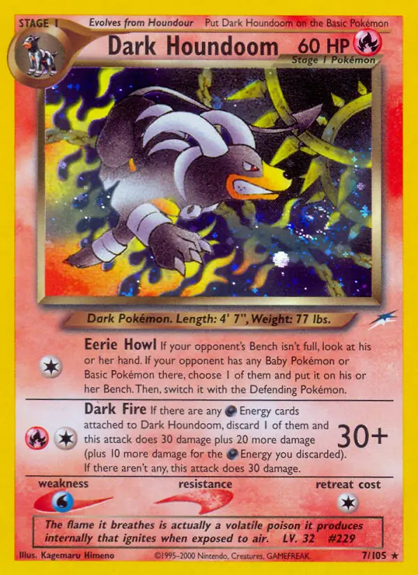 Dark Houndoom Holo