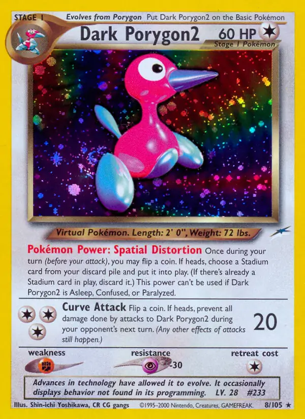 Dark Porygon2 Holo