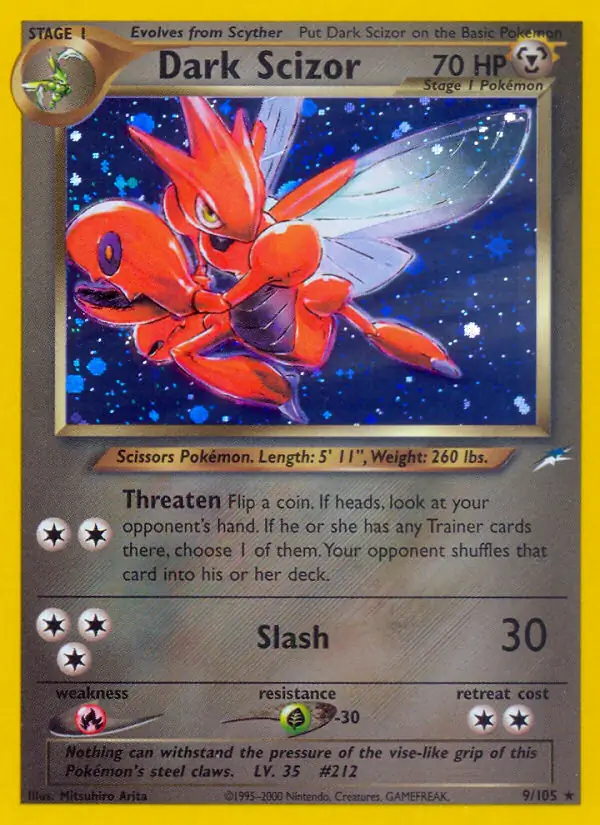 Dark Scizor Holo