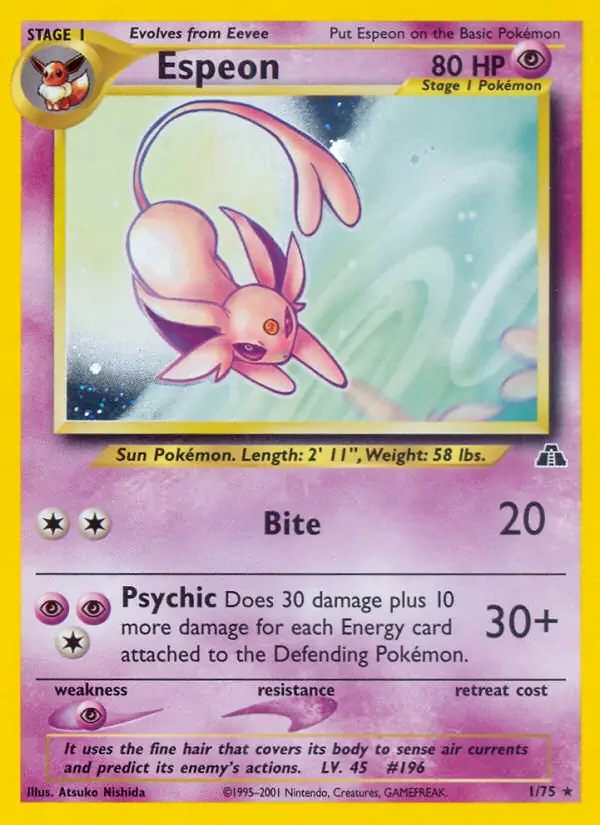 Espeon Holo