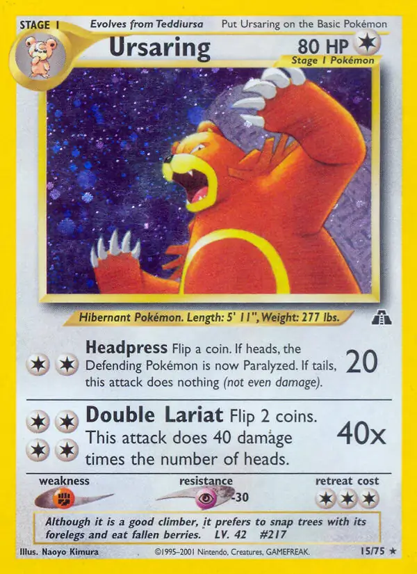 Ursaring Holo
