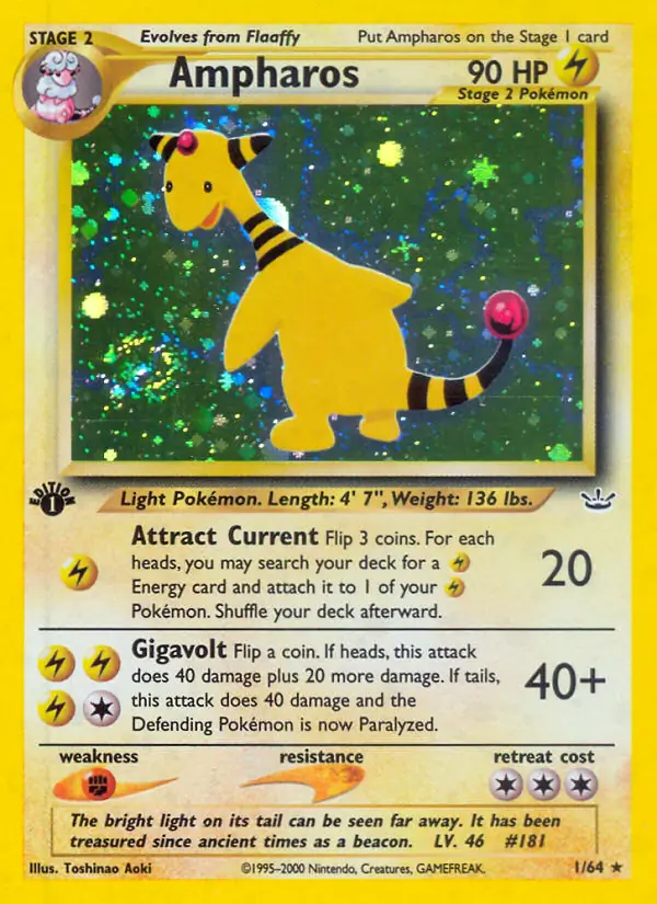 Ampharos Holo