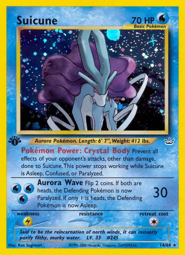 Suicune Holo