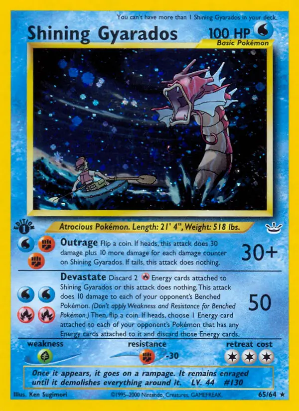 Shining Gyarados Secret