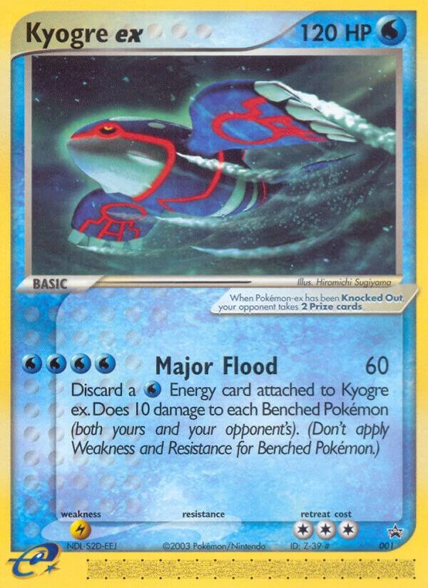 Kyogre ex Nintendo Power Magazine Holofoil