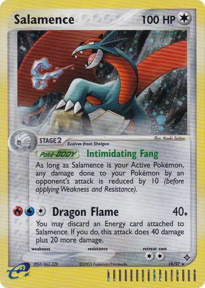 Salamence e-League Holofoil