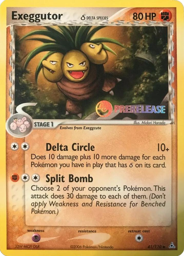 Exeggutor Delta Species Prerelease
