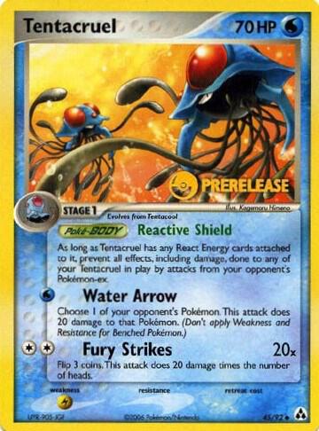 Tentacruel Prerelease