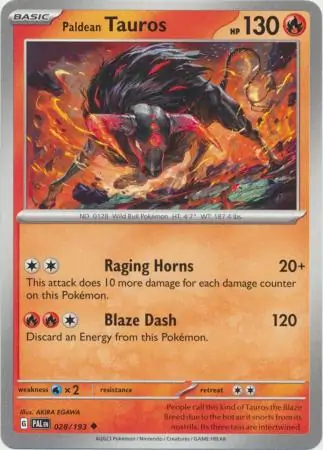 Paldean Tauros