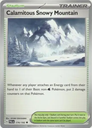 Calamitous Snowy Mountain