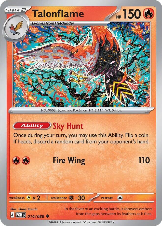 Talonflame Reverse Holofoil