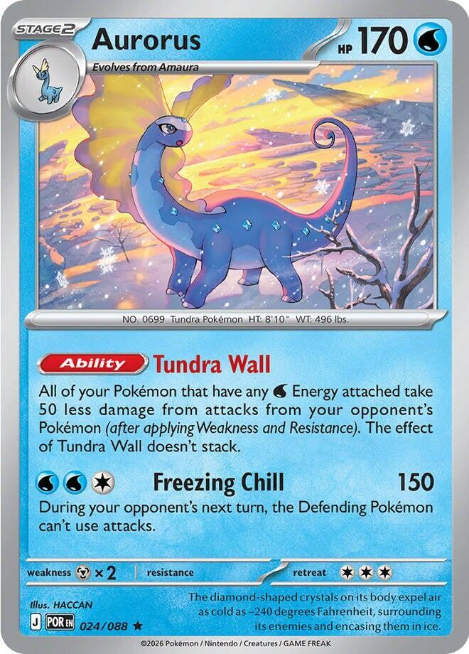 Aurorus Reverse Holofoil