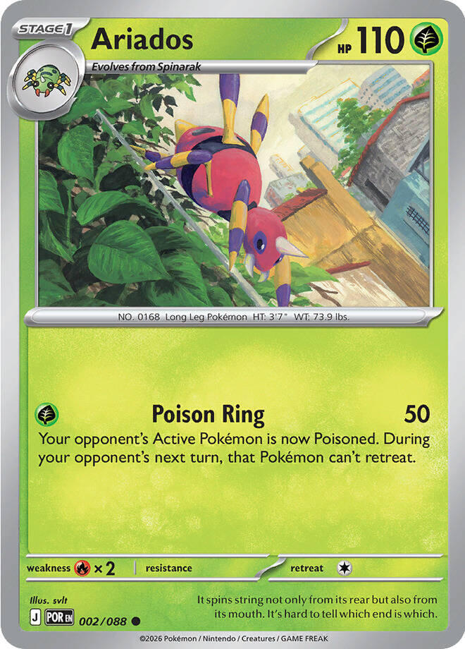 Ariados Reverse Holofoil
