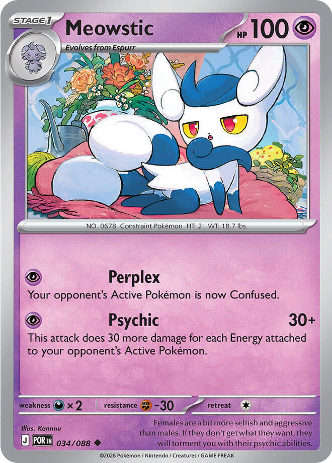 Meowstic Reverse Holofoil