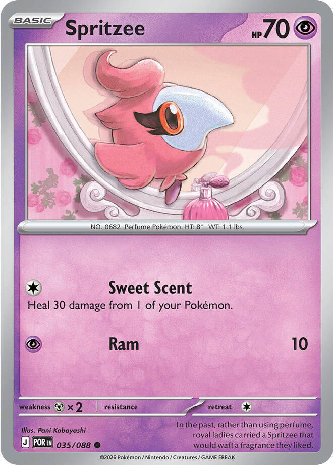 Spritzee Reverse Holofoil