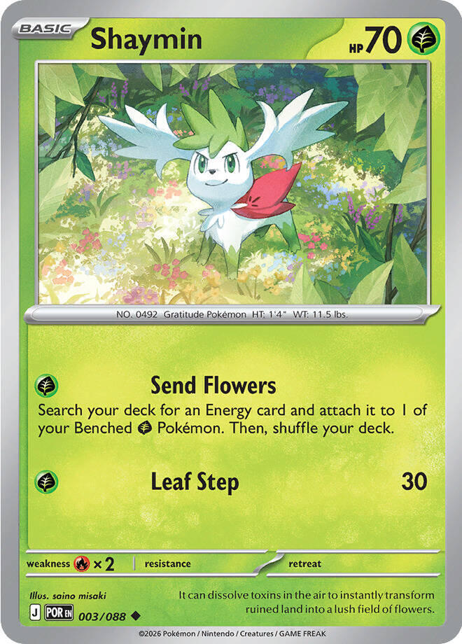 Shaymin Reverse Holofoil