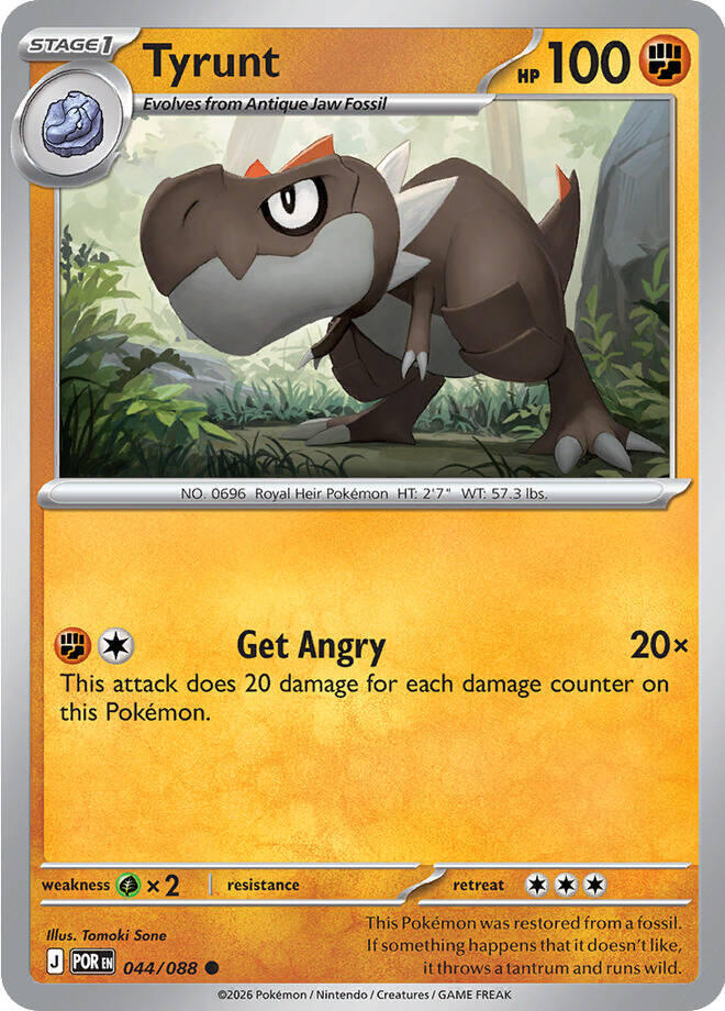 Tyrunt Reverse Holofoil