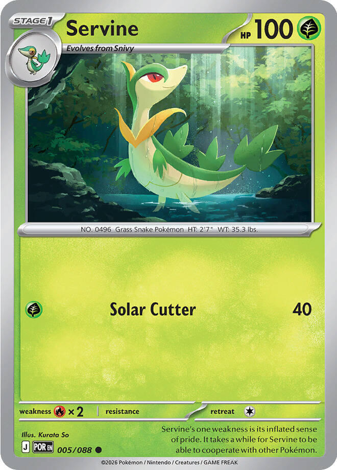 Servine Reverse Holofoil