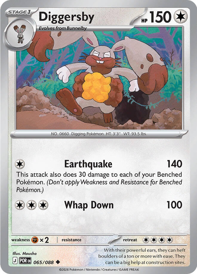 Diggersby Reverse Holofoil