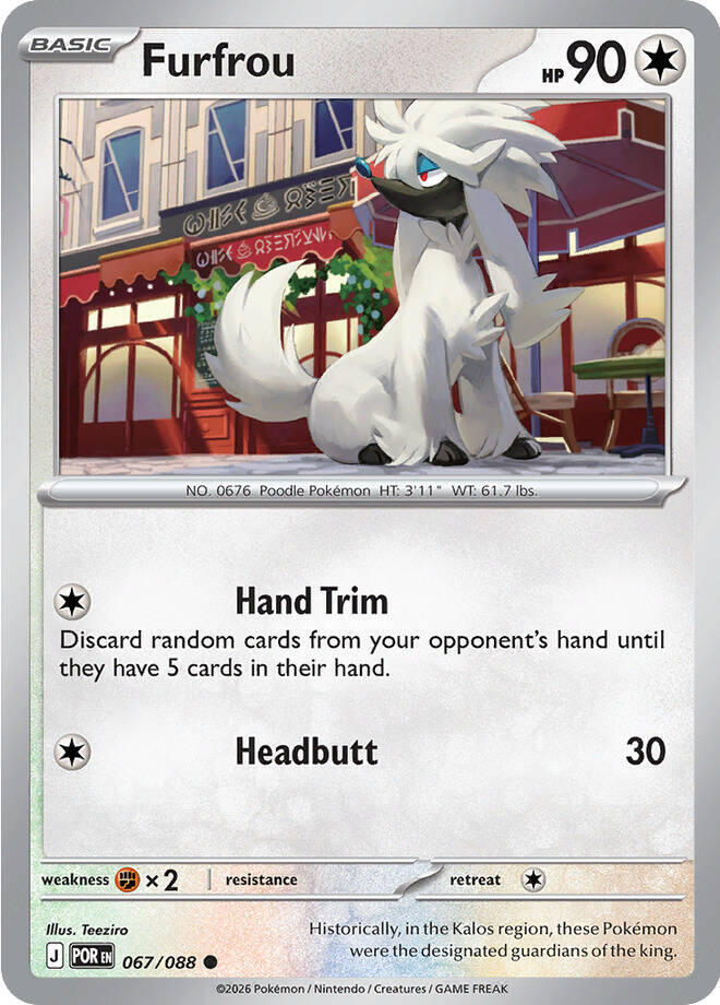 Furfrou Reverse Holofoil