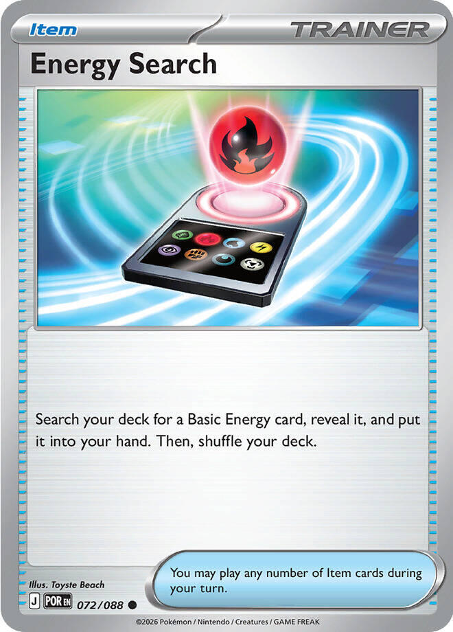 Energy Search Reverse Holofoil