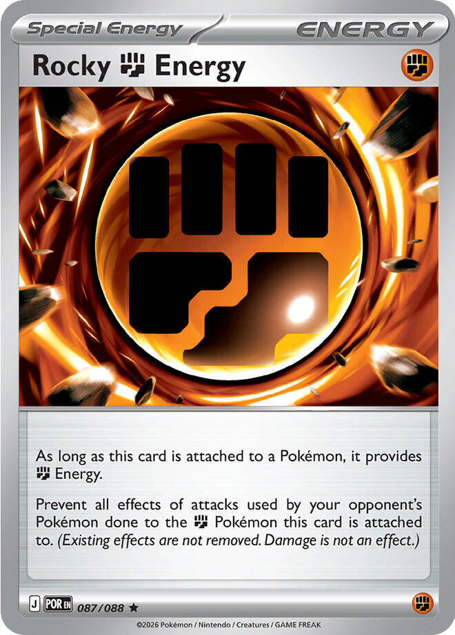 Rocky Fighting Energy Reverse Holofoil