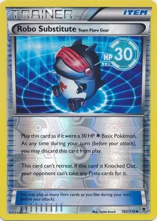 Robo Substitute Reverse Holo