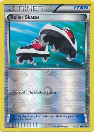 Roller Skates Reverse Holo
