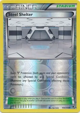 Steel Shelter Reverse Holo