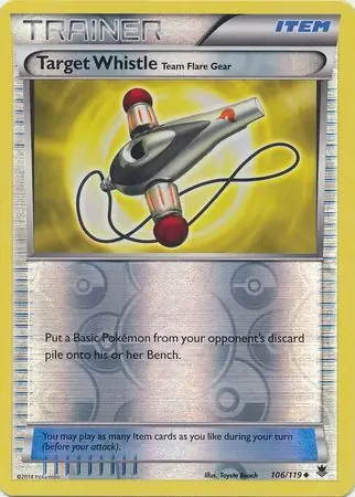 Target Whistle Reverse Holo
