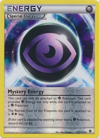 Mystery Energy Reverse Holo