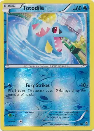 Totodile Reverse Holo