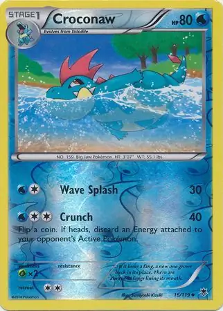 Croconaw Reverse Holo