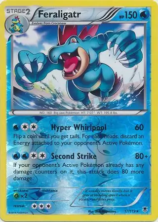 Feraligatr Reverse Holo